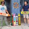 Sign ~ BE KIND Crayon