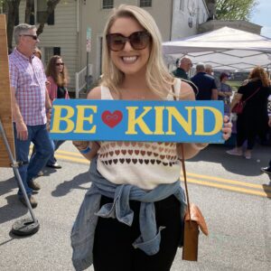 Sign ~ BE KIND Rectangle