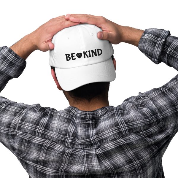 BE KIND Baseball Cap - White - Image 2