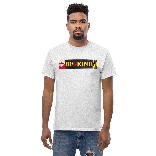 Maryland Flag BE KIND - Short Sleeve T - Image 2