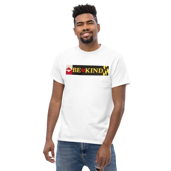 Maryland Flag BE KIND - Short Sleeve T