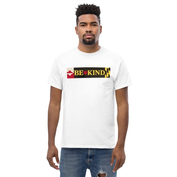 Maryland Flag BE KIND - Short Sleeve T - Image 6