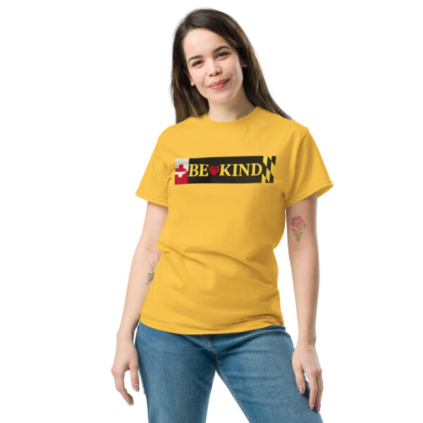 Maryland Flag BE KIND - Short Sleeve T - Image 11
