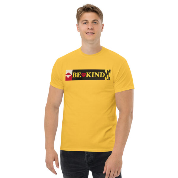 Maryland Flag BE KIND - Short Sleeve T - Image 13