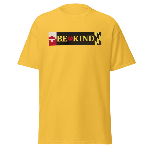Maryland Flag BE KIND - Short Sleeve T - Image 25