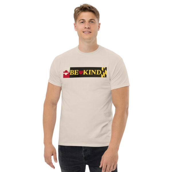 Maryland Flag BE KIND - Short Sleeve T - Image 15