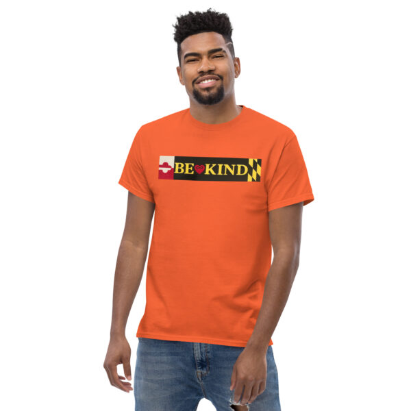 Maryland Flag BE KIND - Short Sleeve T - Image 9