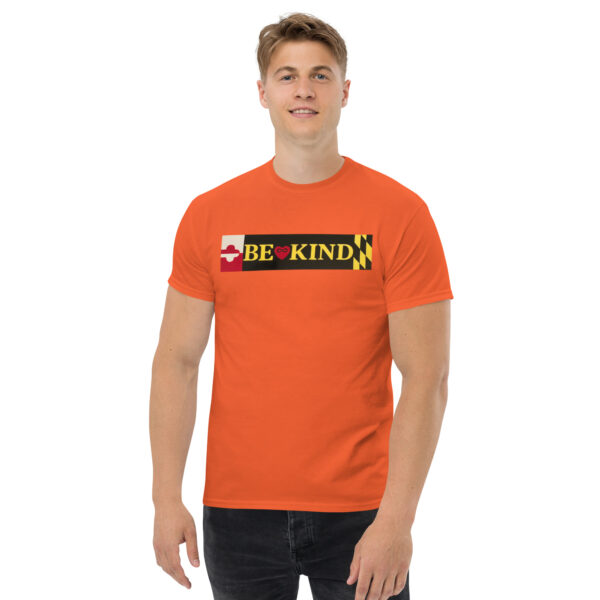 Maryland Flag BE KIND - Short Sleeve T - Image 10