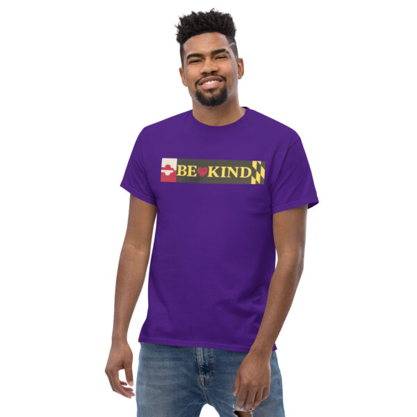 Maryland Flag BE KIND - Short Sleeve T - Image 4