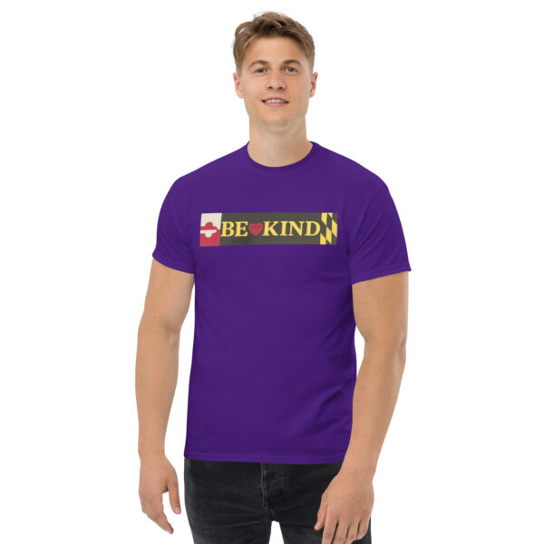 Maryland Flag BE KIND - Short Sleeve T - Image 3