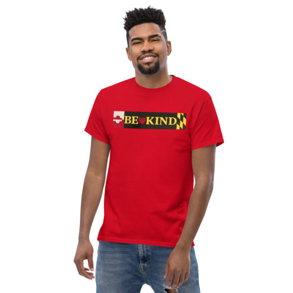 Maryland Flag BE KIND - Short Sleeve T - Image 7