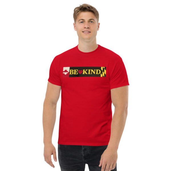 Maryland Flag BE KIND - Short Sleeve T - Image 6