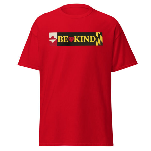 Maryland Flag BE KIND - Short Sleeve T - Image 21
