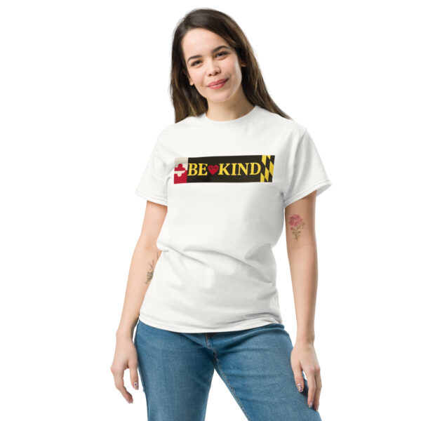 Maryland Flag BE KIND - Short Sleeve T - Image 16