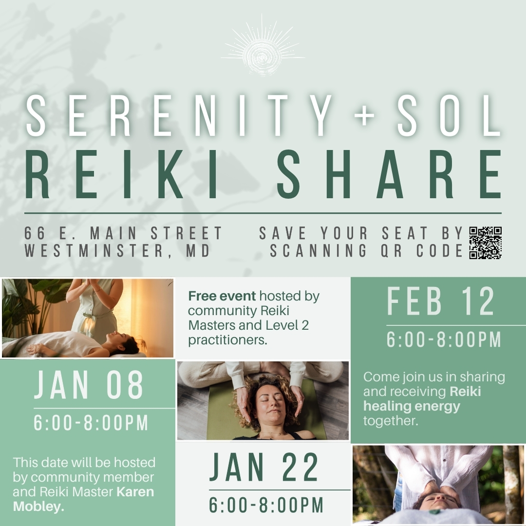 Reiki Share, Westminster MD